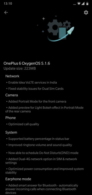  اکسیژن عامل بروز OnePlus 5.1.6 در 6. 