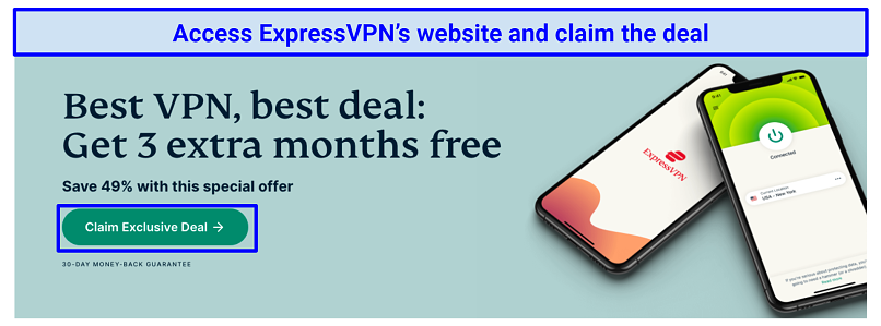  تصویر صفحه معاملات ExpressVPN 