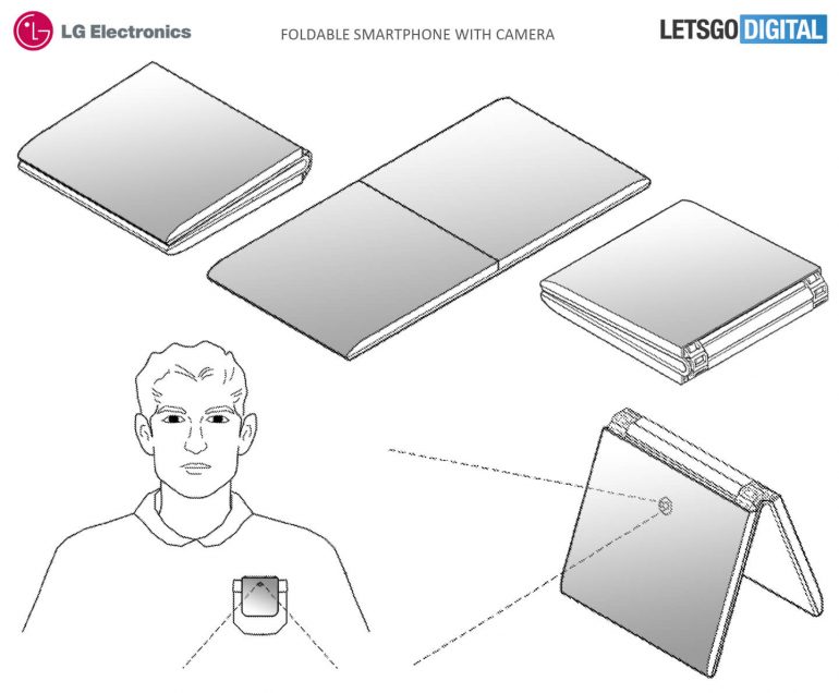  ال جی گوشی foldable 