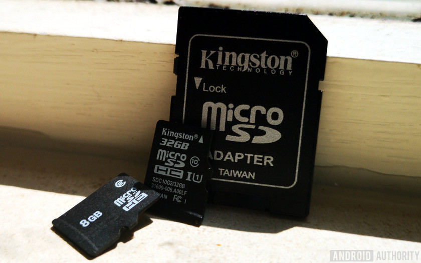  دو حافظه microSD کارت 