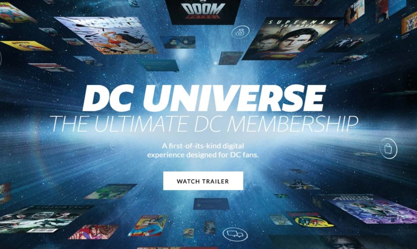  A تصویر از وب سایت DC جهان می شود. 