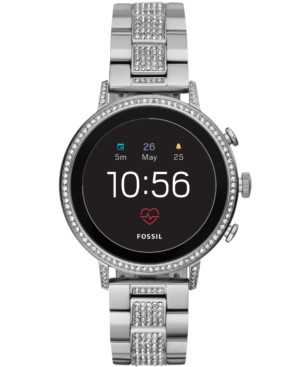  تصویری از نسل چهارم فسیلی smartwatch. 